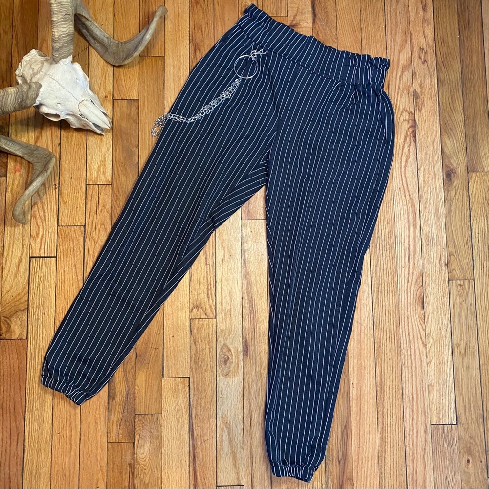 Comfy Goth Chained Joggers